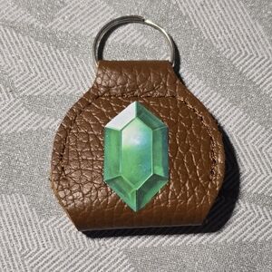 Zelda Shopping Cart Coin Keychain